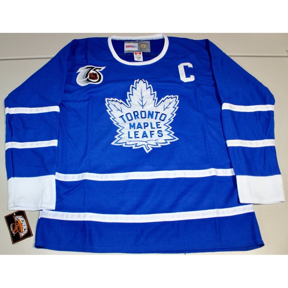 NHL Vintage Toronto Maple Leafs Wendel Clark #17 Sewn Jersey Sz: XL 52 CCM NWT